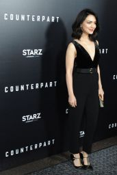 Nazanin Boniadi and Sara Serraiocco – “Counterpart” Premiere in Los Angeles
