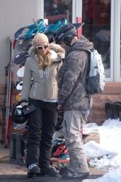 Paris Hilton and Chris Zylka in Aspen