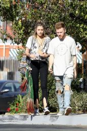 Paris Jackson in Casual Outfit in Woodland Hills