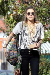 Paris Jackson in Casual Outfit in Woodland Hills