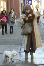 Parker Posey Out in NYC 01/09/2018