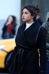 Priyanka Chopra - "Quantico" Set in Madison Square Park, Manhattan