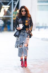 Priyanka Chopra Urban Street Style - Out in Tribecca 01/09/2018