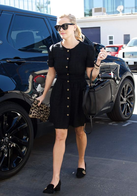 Reese Witherspoon - Head to Her Office in Brentwood 01/22/2018