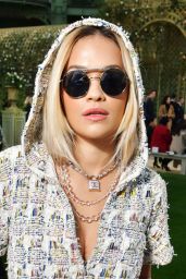 Rita Ora at Chanel Paris Fashion Week, January 2018