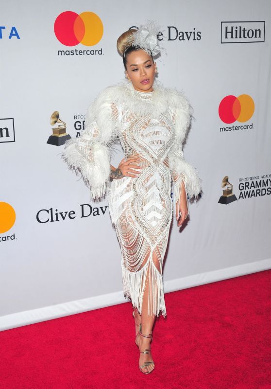 Rita Ora – Clive Davis and Recording Academy Pre-Grammy Gala in NYC