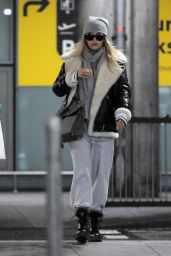 Rita Ora in Travel Outfit at Heathrow Airport in London