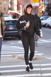 Rita Ora in Workout Gear - Hits the Gym in NYC 01/25/2018