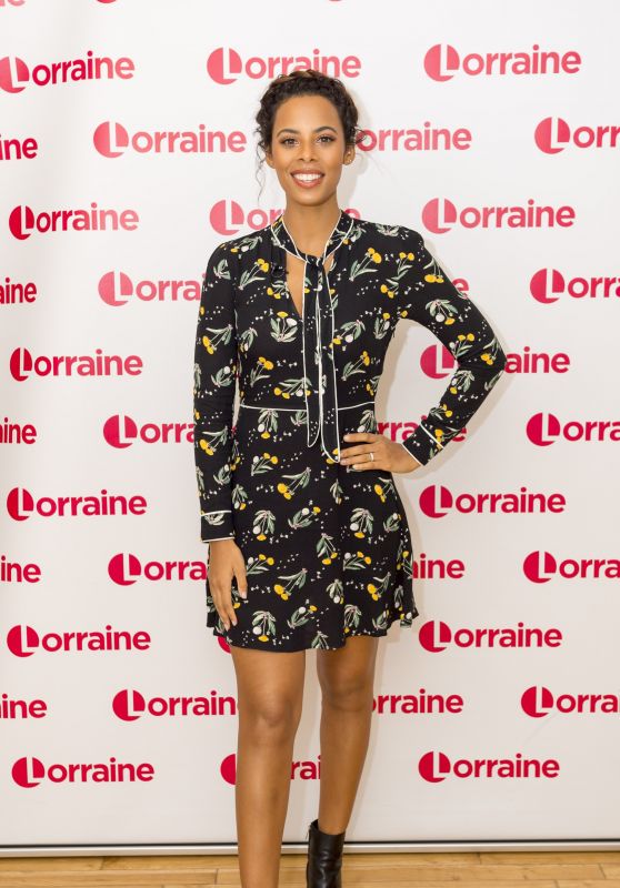 Rochelle Humes - Lorraine TV Show in London