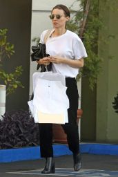 Rooney Mara Goes Grocery Shopping and to the Dry Cleaners in Beverly Hills