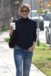Selma Blair in Casual Outfit Out on a Coffee Run in Beverly Hills
