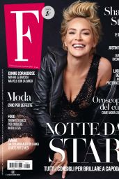 Sharon Stone - F N.52 Magazine January 2018 Issue