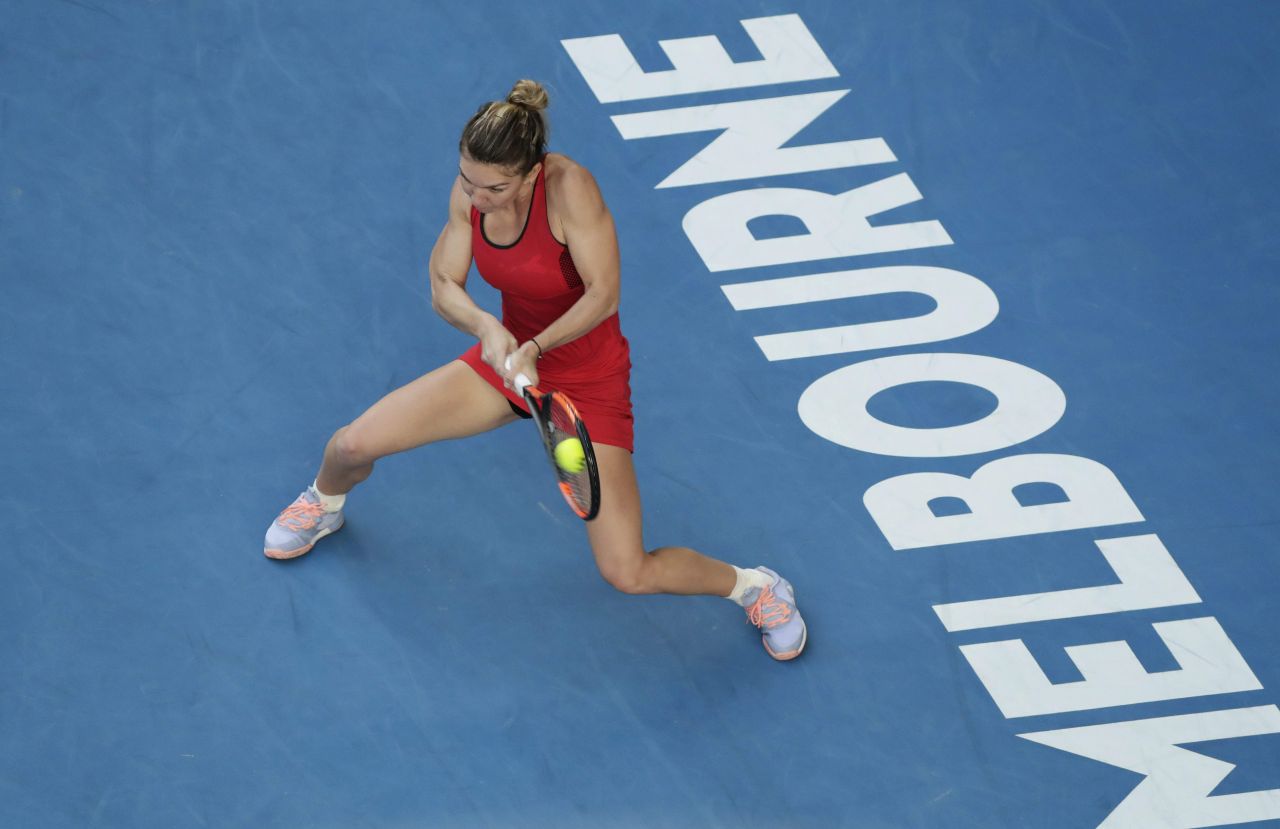 Simona Halep – Australian Open 01/22/2018 • CelebMafia