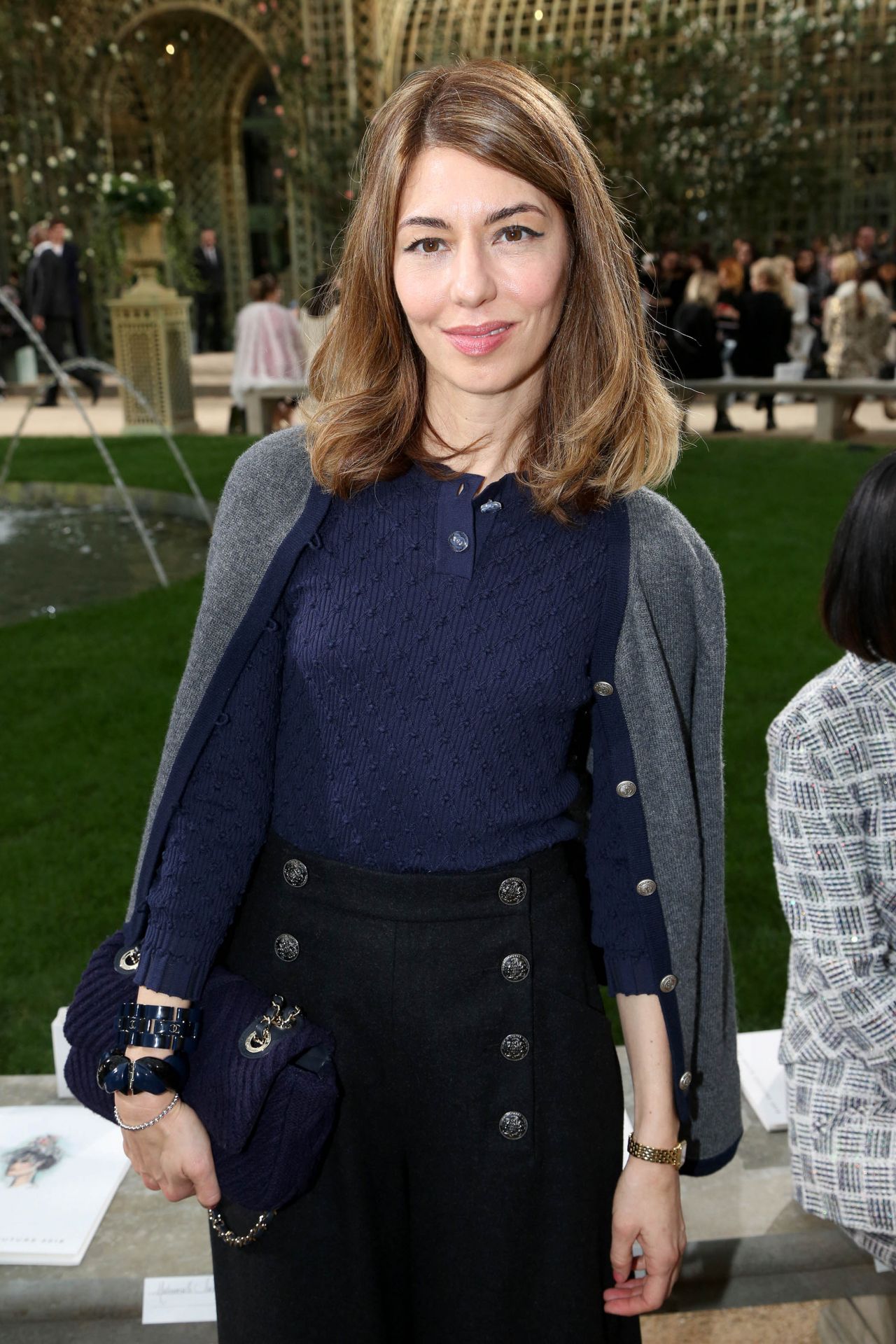 Sofia Coppola CELEBRITES : Defile Chanel - Paris Fashion Week - 06