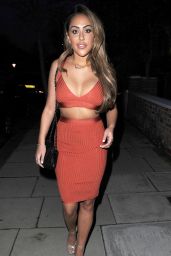 Sophie Kasaei Night Out Style - London 01/30/2018