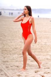 Sophie Mudd in Swimsuit - Baywatch Style Photoshoot in Venice