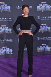 Storm Reid – “Black Panther” Premiere in Hollywood