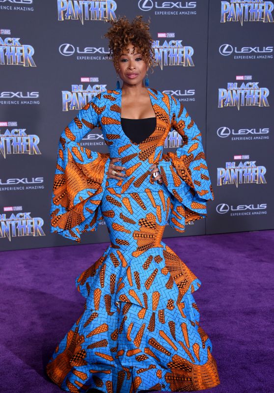 Tanika Ray – “Black Panther” Premiere in Hollywood