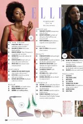 Tessa Thompson - ELLE Magazine South Africa February 2018 Issue