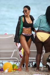 Teyana Taylor in Bikini in Miami
