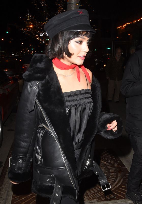 Vanessa Hudgens - Out in New York City 01/25/2018