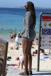 Venus Williams at Bondi Beach in Sydney