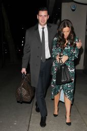 Vicky Pattison and John Noble at Gaucho in London