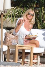 Victoria Silvstedt at Shelona in St Barts