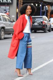 Yara Shahidi Exits The View After an Appearance in NYC