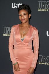 Aasha Davis – “Unsolved The Murders of Tupac and The Notorious B.I.G.” TV Show Premiere in LA