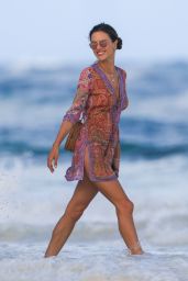Alessandra Ambrosio in Bikini - Vacation in Tulum