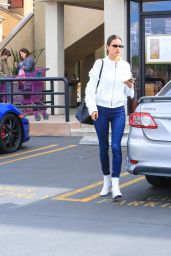 Alessandra Ambrosio is Stylish - Runs Errands in LA