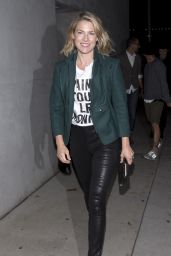 Ali Larter - Wearing J Aime Tout Le Monde Shirt at Craigs in West Hollywood