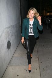 Ali Larter - Wearing J Aime Tout Le Monde Shirt at Craigs in West Hollywood
