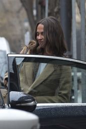 Alicia Vikander and Michael Fassbender - Out in Madrid 02/27/2018