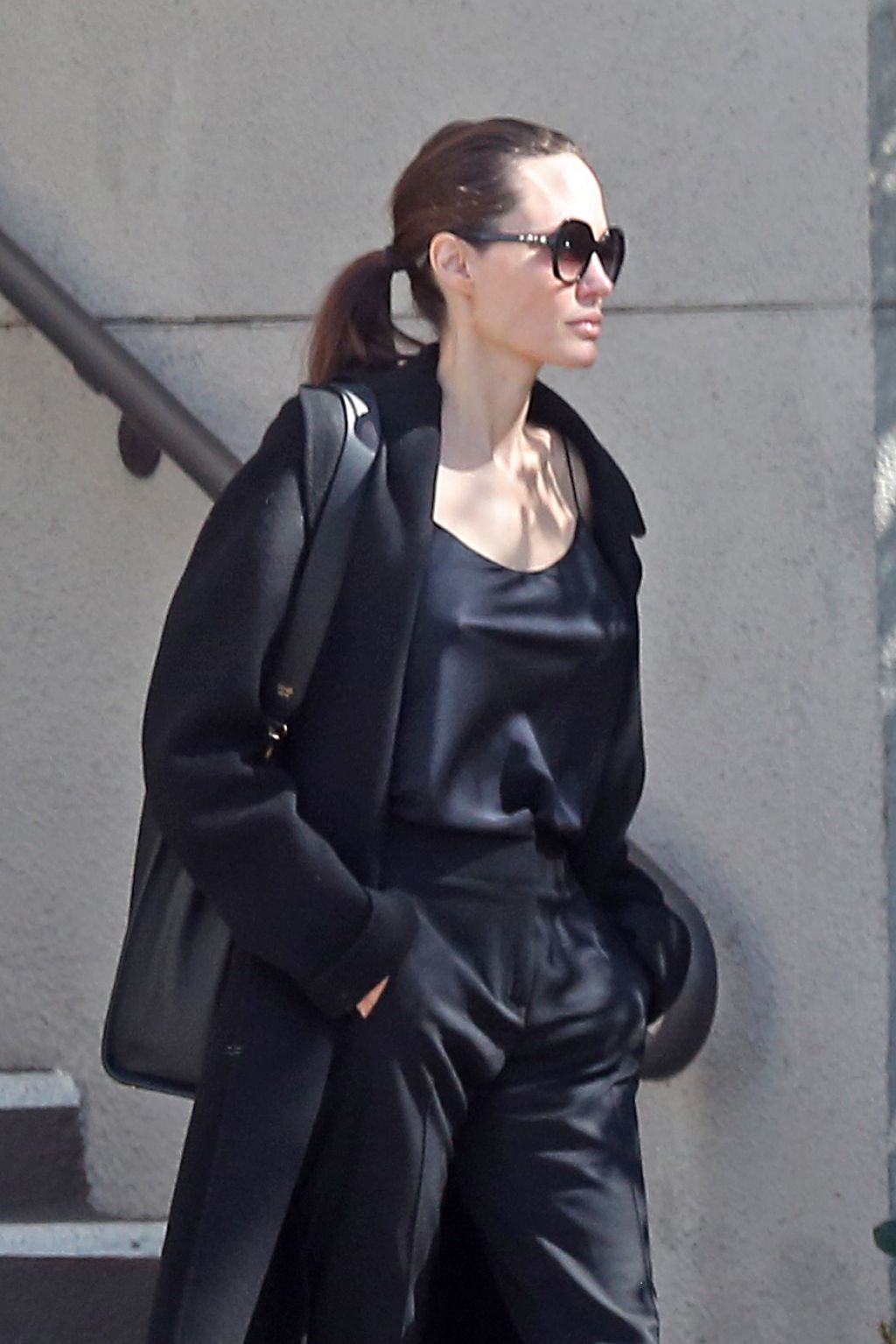 Angelina Jolie Stroll in Los Angeles 02/13/2018 • CelebMafia