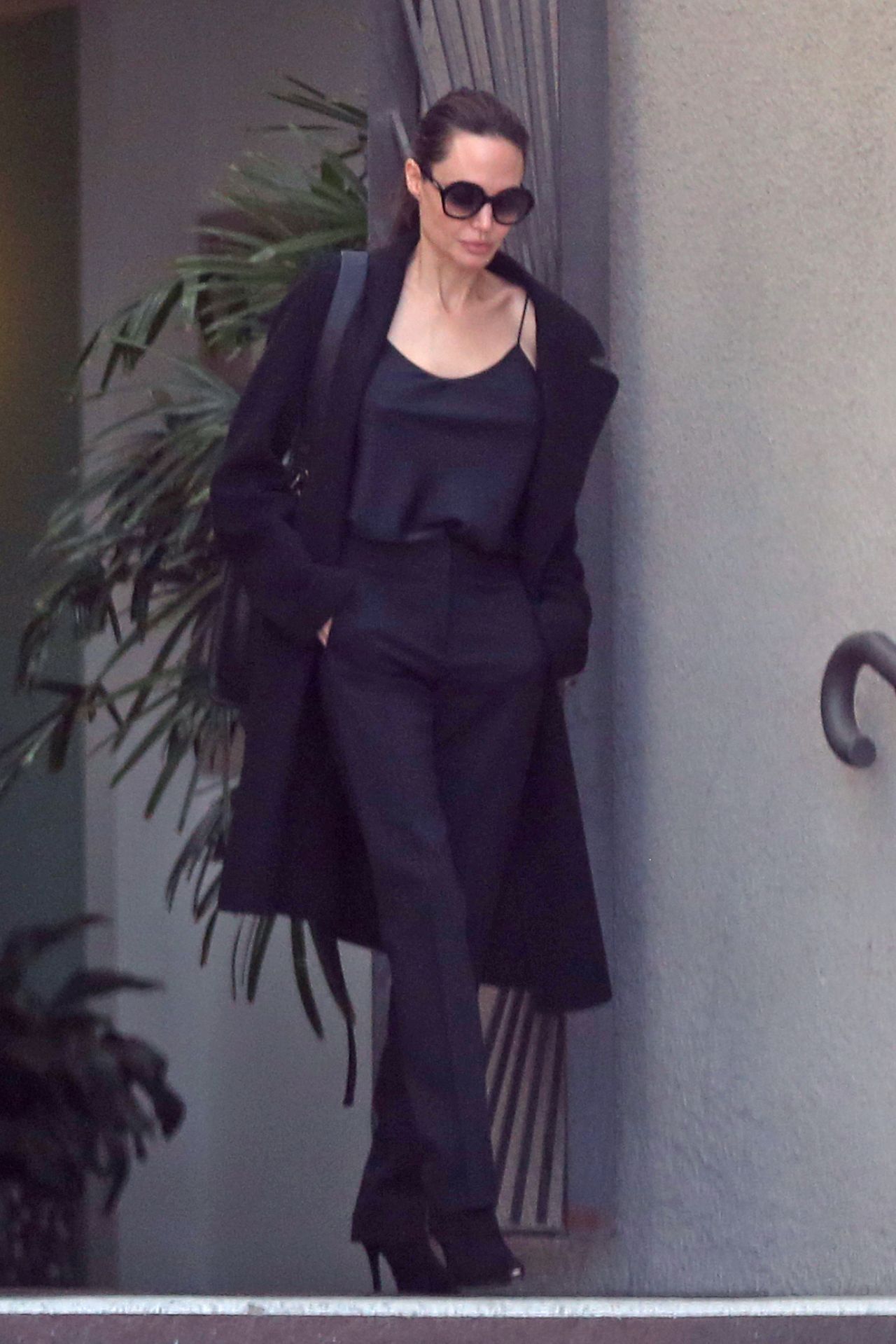 Angelina Jolie Stroll in Los Angeles 02/13/2018 • CelebMafia