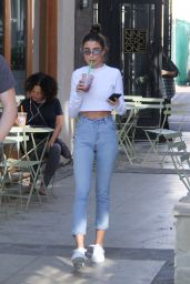 Anna Litva Street Style - Melrose Place in West Hollywood 01/31/2018