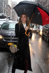 AnnaLynne McCord Arriving to Appear on Good Day New York 02/23/2018