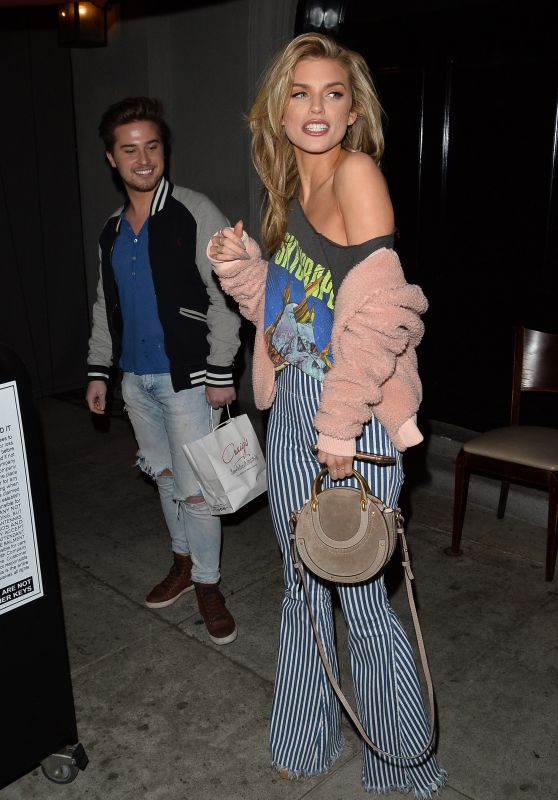 AnnaLynne McCord Night Out Style - Steps Out for Dinner in LA