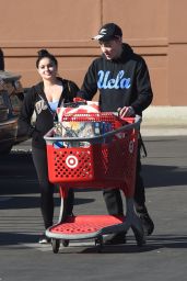 Ariel Winter and Levi Meaden Shopping at the Target Store in LA