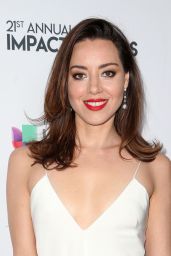 Aubrey Plaza – 2018 Impact Awards in Los Angeles