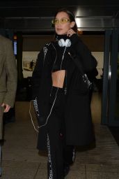 Bella Hadid at Heathrow Airport in London 02/19/2018
