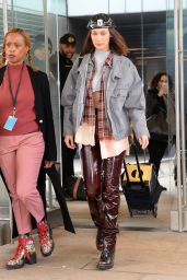 Bella Hadid at Michael Kors Fashion Show in NYC 02/14/2018
