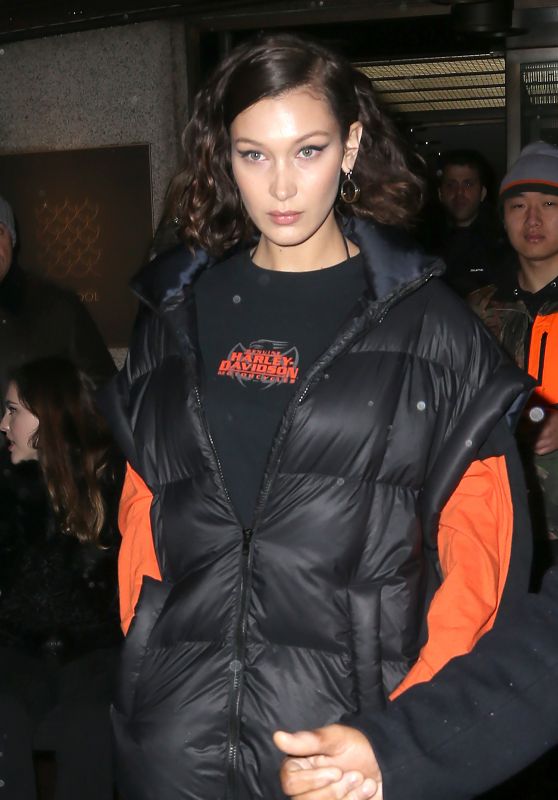Bella Hadid - Heads Out to a Private Event in New York City