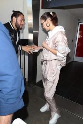 Bella Hadid Lands at LAX Airport in Los Angeles 02/16/2018