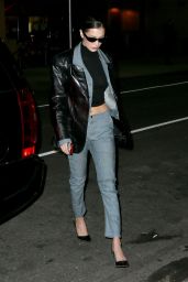 Bella Hadid Night Out Style - NYC 02/05/2018
