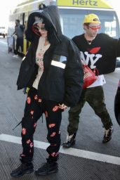 Bella Thorne and Mod Sun - LAX Airport 02/25/2018