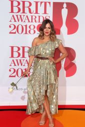 Caroline Flack – 2018 Brit Awards in London