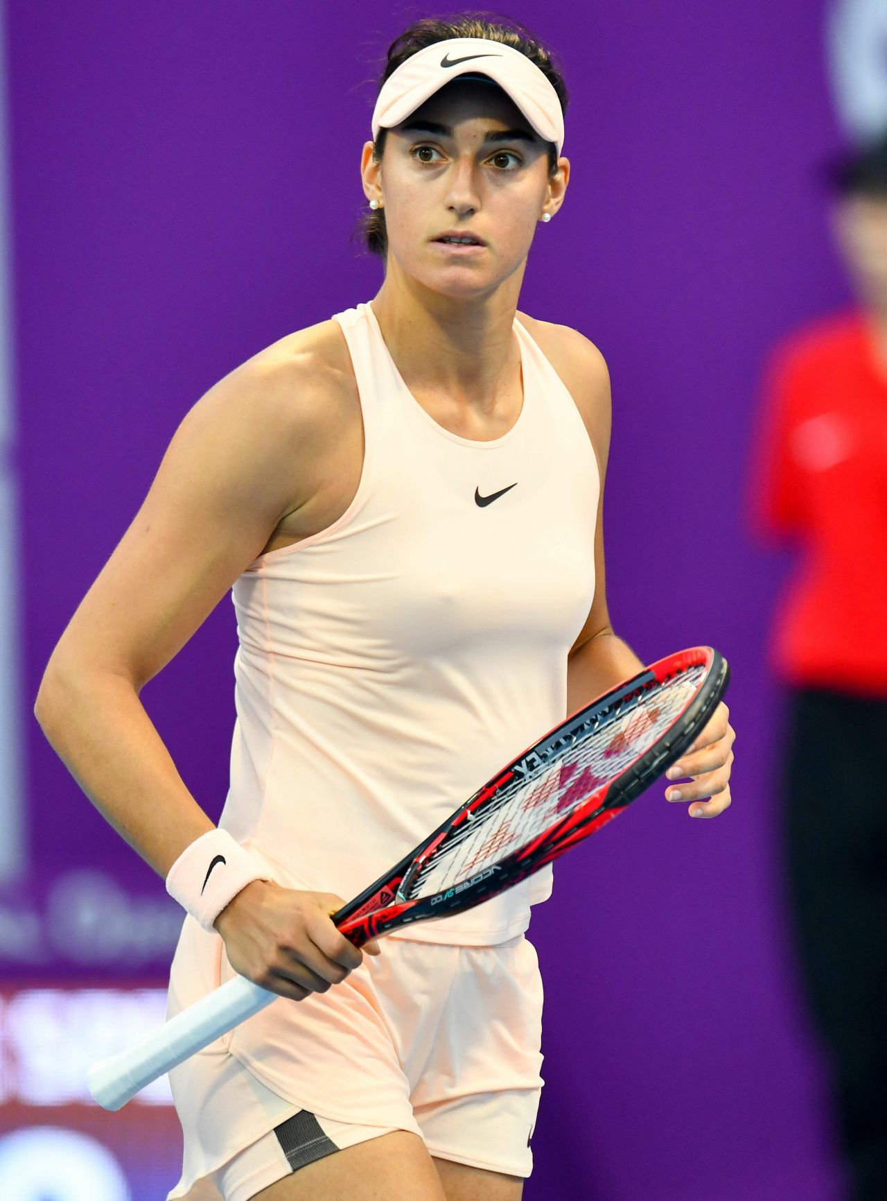 Caroline Garcia – Qatar WTA Total Open in Doha 02/16/2018